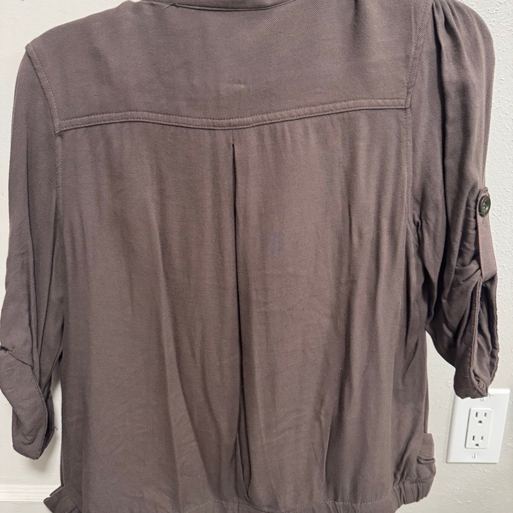American Rag Lightweight Jacket Top - Picture 2 of 2